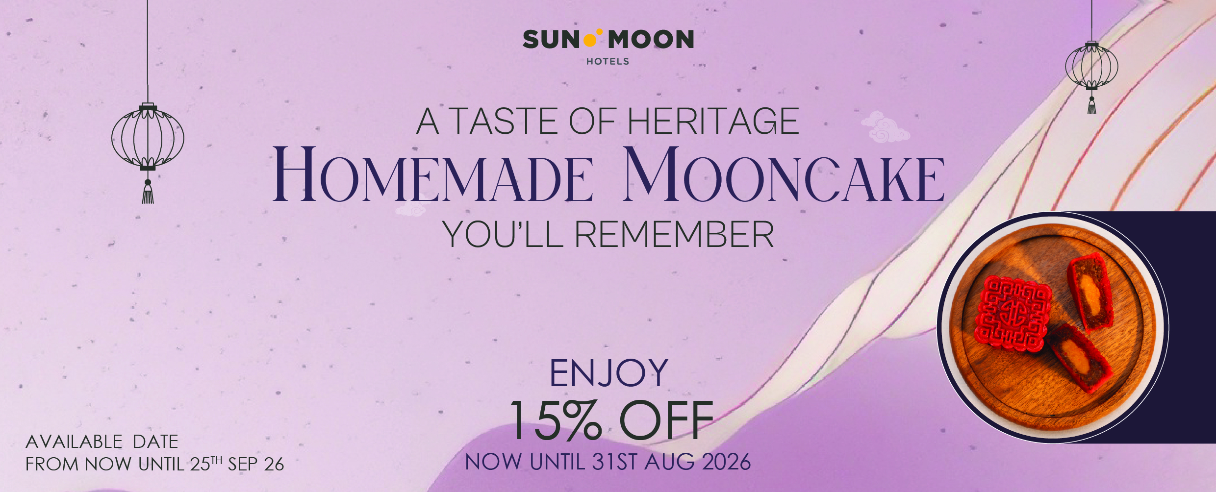 SUN & MOON Homemade Mooncake